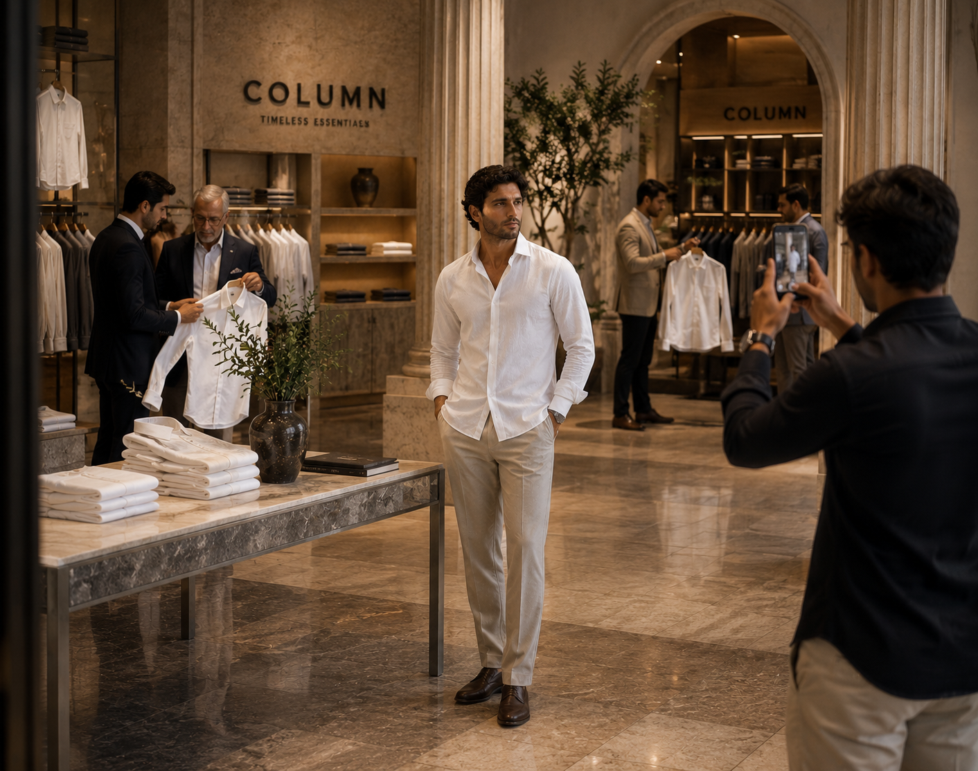 COLUMN White Shirt