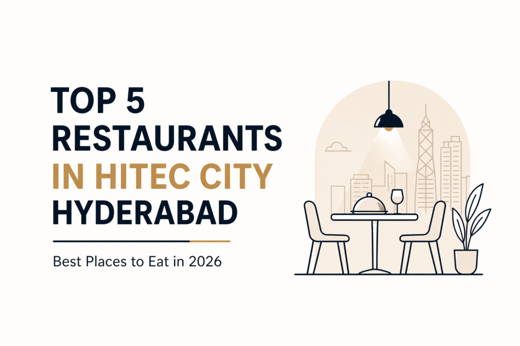Top 5 Restaurants in HITEC City Hyderabad (Best Places to Eat in 2026)